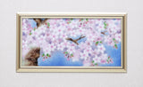 Saikosha - #013 08 Sakura (Framed Cloisonné ware) - Free Shipping