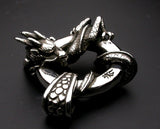 Saito - Rise Dragon W/Bonji Silver Pendant Top (Silver 925)