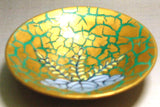 Fujii Kinsai Arita Japan - Somenishiki Golden Kiri (Paulownia) B Sake Cup (Hai) - Free shipping