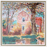Saikosha - #012-06 Autumn Maple (Framed Cloisonné ware) - Free Shipping