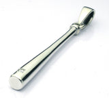 Saito - Baseball Bat Pendant top (Silver 925) w/ Genuine Diamond (0.035ct)