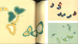 Kamisaka Sekka - Butterfly & Seaway - by Unsodo, Kyoto, Japan.