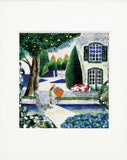 Saikosha - #015-10 Flower garden (Framed Cloisonné ware) - Free Shipping