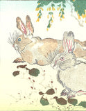 Kawanabe Kyosai - Rabbit - Free Shipping