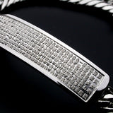 Saito - Heart Sutra Platinum Bracelet (Platinum 900) 21.00 cm
