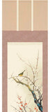 Sankoh Kakejiku - 7A6-12A  Kohaku Ume ni Uguisu - Free Shipping