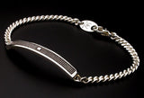 Saito - Heart Sutra Extra Slim Silver Bracelet (Silver 950)