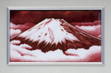 Saikosha - #015-04 Aka Fuji (Framed Cloisonné ware) - Free Shipping
