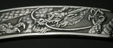 Saito - Rise Dragon-L Silver 950 Bangle