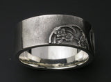 Saito - Plum & Bamboo Tree Silver Ring (Silver 925)