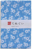 Komongara Tenugui - #2 Asagao (morning glory) (The dyed Tenugui)