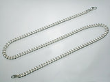 Saito - Curb  Chain (Wide size) Silver 925     (45 cm - 17.717")