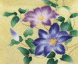 Saikosha - #004-02 Tessen (Cloisonné ware ornamental plate) - Free Shipping