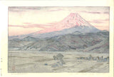 Yoshida Toshi - #016205 Izu Ohito (Mt.Fuji from Ohito in the morning) - Free Shipping