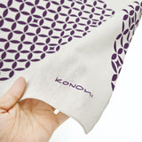 Konomi - Shippo / Purple  Furoshiki  97X97cm  (Japanese Wrapping Cloth)