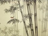 Japanese Traditional Hand Paint Byobu (Silk Folding Screen) - T 5 - Free Shipping
