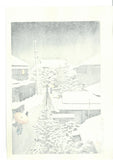 Kawase Hasui - #HKS-16  Daichi no Yuki (Snow at Daichi) - Free Shipping