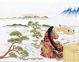 Ukiyo-e Tenugui - Murasaki Shikibu - (Japanese Tenugui)