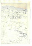 Yoshida Toshi - #015503 Yukiguni  (Snow Country) - Free Shipping