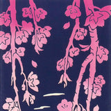 Kenema - Shidare Kagami Zakura  しだれ鏡桜  (The dyed Tenugui)