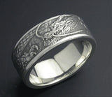 Saito - Rise Dragon - L Silver Ring ( 950 Silver )