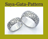 Saito - Edo Pattern Silver 925 ring - (5 Patterns)　
