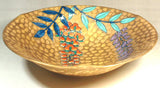 Fujii Kinsai Arita Japan - Somenishiki Golden Fuji Hachi (Bowl) - Free Shipping