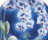 Saikosha - #006-03 Phalaenopsis orchid (Cloisonné ware ornamental plate) 30.00 cm - Free Shipping