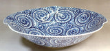 Fujii Kinsai Arita Japan - Sometsuke Tako Karakusa Hachi (Bowl) - Free Shipping