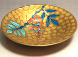Fujii Kinsai Arita Japan - Somenishiki Golden Fuji (Wisteria) Sake Cup (Hai) - Free shipping