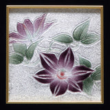 Saikosha - #012-10 Tessen (Framed Cloisonné ware) - Free Shipping