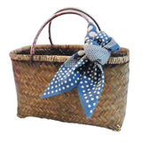 Konomi - Polka-Dot Furoshiki-Blue 50 x 50 cm Futoshiki (Japanese Wrapping Cloth)