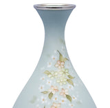Saikosha - #010-12 Sakura (Cloisonné ware vase) by Master T. Tamura - Free Shipping