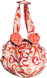 AtarashikiInishie -  Double-Sided Dyeing - Karakusa Red - Furoshiki (Japanese Wrapping Cloth)