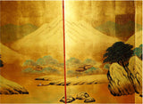 Japanese Traditional Hand Paint Byobu (Gold Leaf Folding Screen) - T 31 - Free Shipping