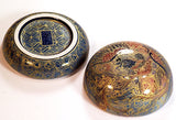 Fujii Kinsai Arita Japan - Yurisai Kinran Phoenix Kogo 6.2 cm (Superlative Collection) - Free Shipping
