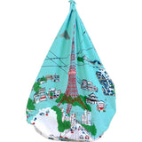 Asayama Misato - Day time Tokyo 1964   97 x 97 cm Furoshiki (Japanese Wrapping Cloth)