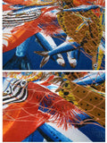 Asayama Misato - Sea Harvest 97 x 97 cm Furoshiki (Japanese Wrapping Cloth)