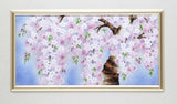 Saikosha - #015-01  Sakura (Framed Cloisonné ware) - Free Shipping