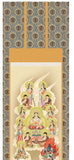 Sankoh Kakejiku - H30E1-J068  Shingon Jyusanbutsu (Shingon thirteen Buddha) - Free Shipping