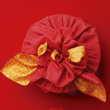 Reversible -Double-Sided Dyeing Furoshiki -  鮫アカ/キ - 90 x 90 cm