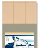 Sankoh Kakejiku - G2-091  - Katsushika Hokusai  #40 - Bishū Fujimigahara (Fuji View Field in Owari Province) - Free Shipping