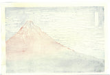 Katsushika Hokusai - #33 Aka Fuji(Red Fuji) Unsodo Edition - Free Shipping