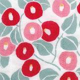 Takehisa Yumeji- Camellia Red つばき アカ - Nanae Fukin (Kitchen towels)   30 x 30 cm