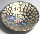 Fujii Kinsai Arita Japan - Somenishiki Platinum Cosmos Sake Cup (Hai) - Free shipping