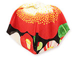 Asayama Misato - Tsubaki (Camellia)  50 x 50 cm Furoshiki (Japanese Wrapping Cloth)　