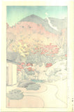 Yoshida Toshi - Hakone shinsengo Nikko den no Oniwa (Autumn in Hakone Museum) - Free Shipping