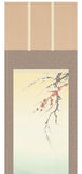 Sankoh Kakejiku - H30A5-032  Oshidori (Oshidori with Red & White plum) - Free Shipping