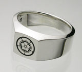 Saito - Kamon (Family Crest Emblem) Silver ring (Silver 925)