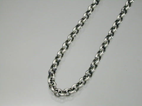 Thin Chain Necklace Silver - 45 cm